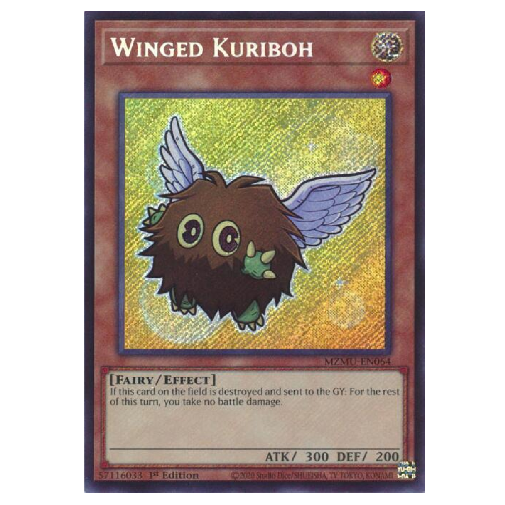 Winged Kuriboh - MZMU-EN064 - Secret Rare - 1st Edition