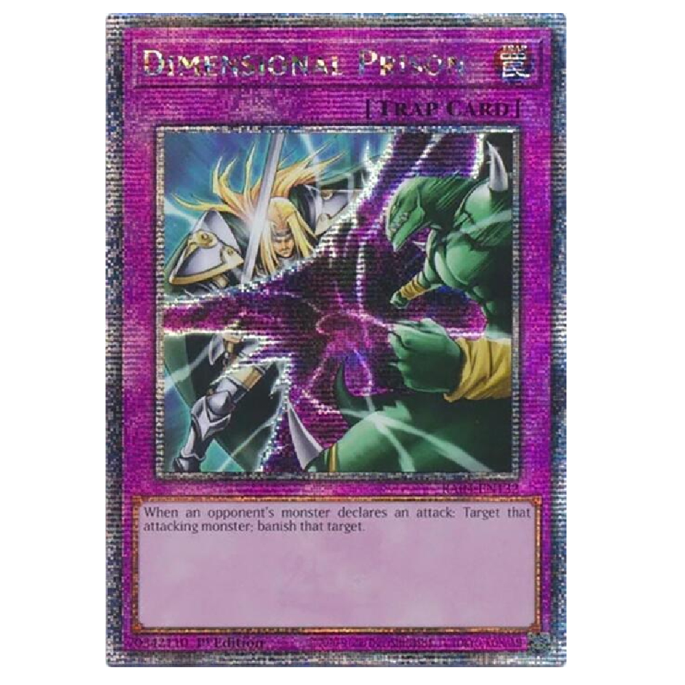 Dimensional Prison - RA04-EN132 - Quarter Century Secret Rare - 1st Edition