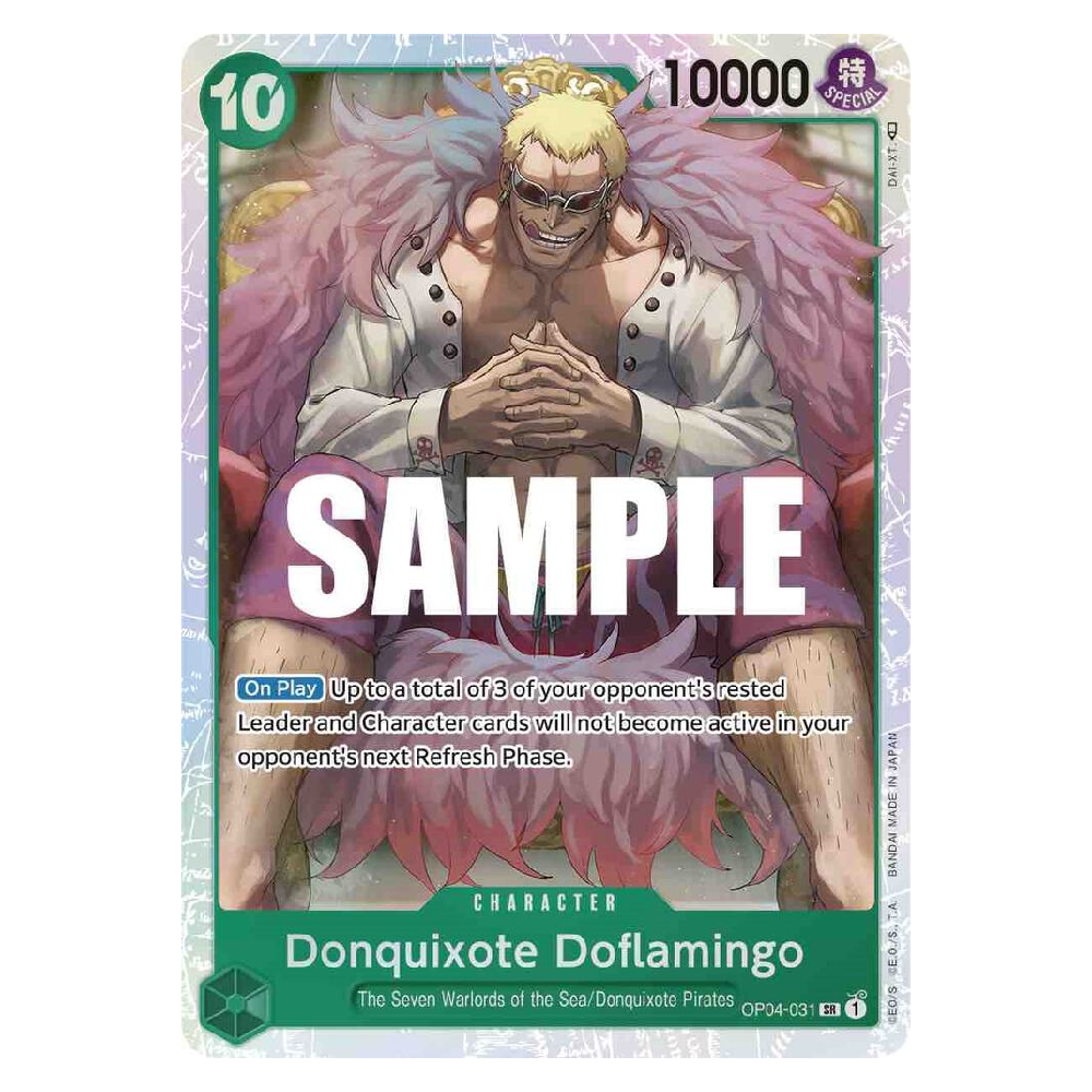 Donquixote Doflamingo - OP04-031 - Super Rare - 1st Edition