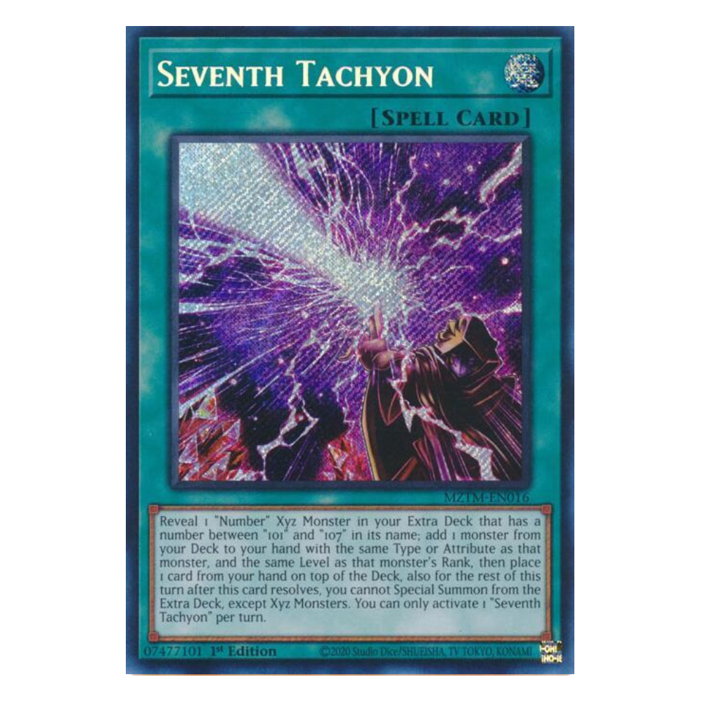 Seventh Tachyon - MZTM-EN016 - Secret Rare - 1st