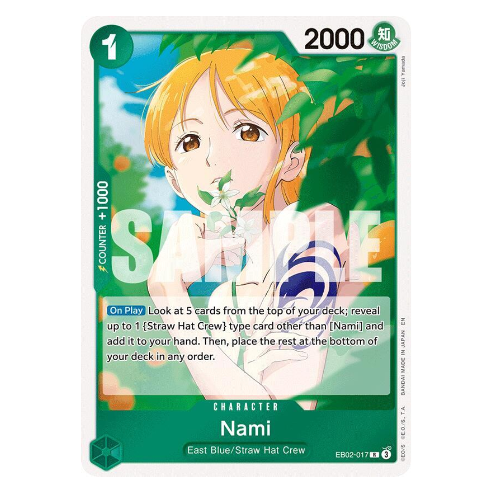 Nami - EB02-017 - R - 1st Edition