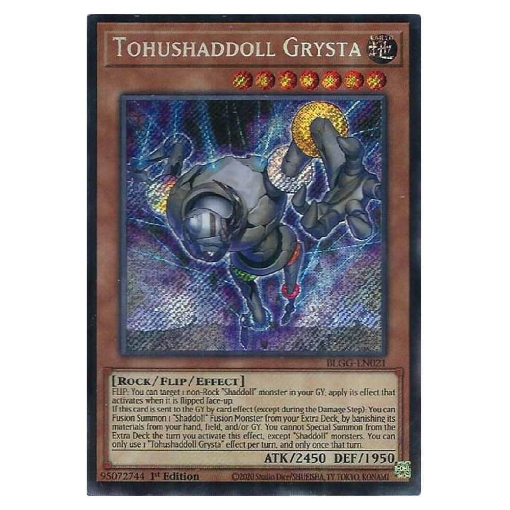 Tohushaddoll Grysta - BLGG-EN021 - Secret Rare - 1st Edition