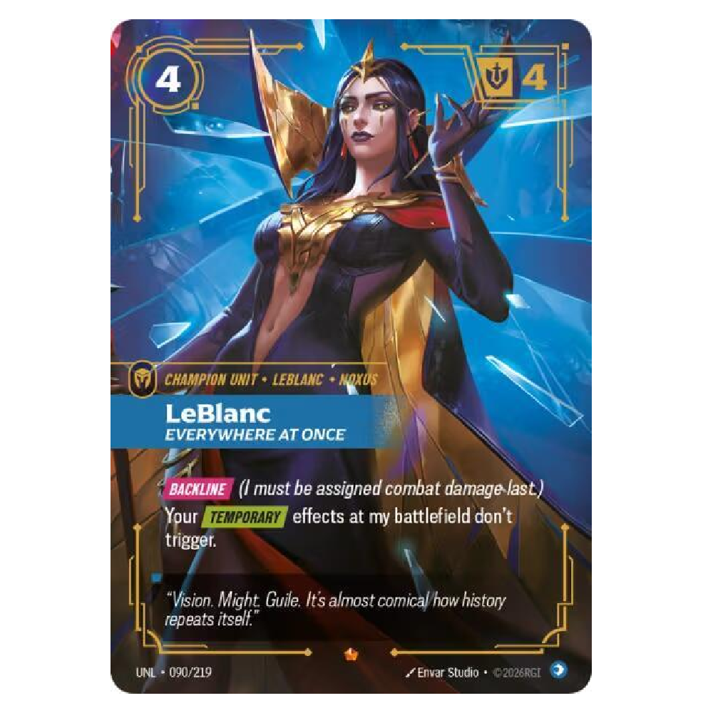 LeBlanc Everywhere at Once - UNL 090/219 - Epic - 1st Edition