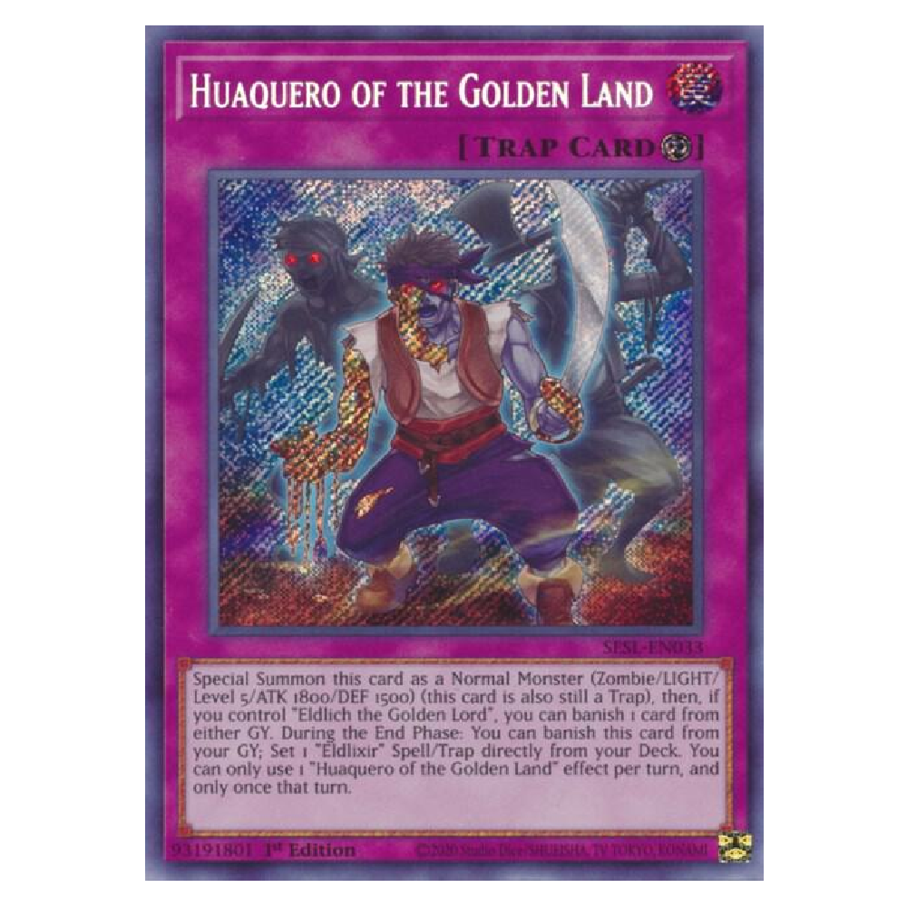 Huaquero of the Golden Land - SESL-EN033 - Secret Rare - 1st Edition