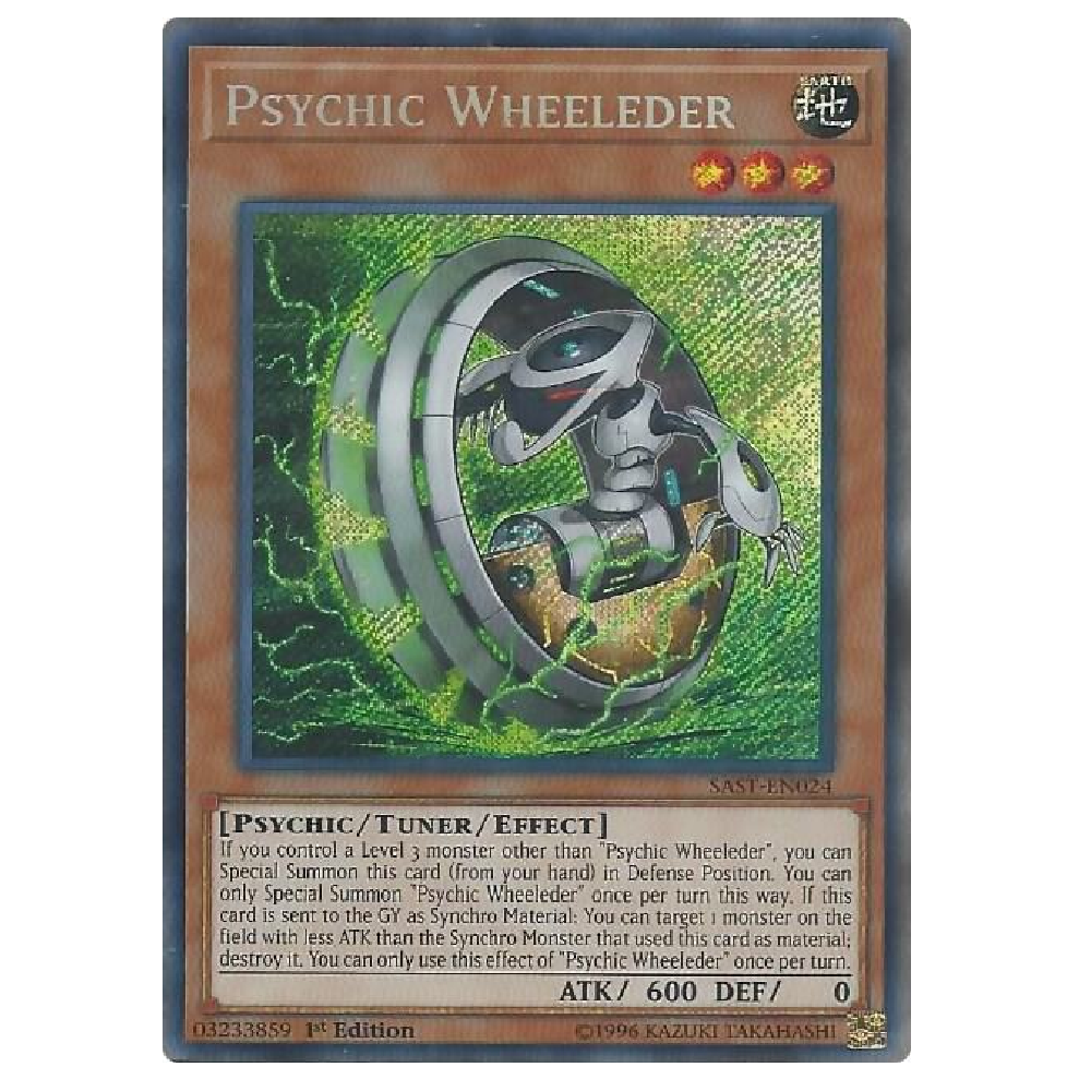 Psychic Wheeleder - SAST-EN024 - Secret Rare - 1st Edition
