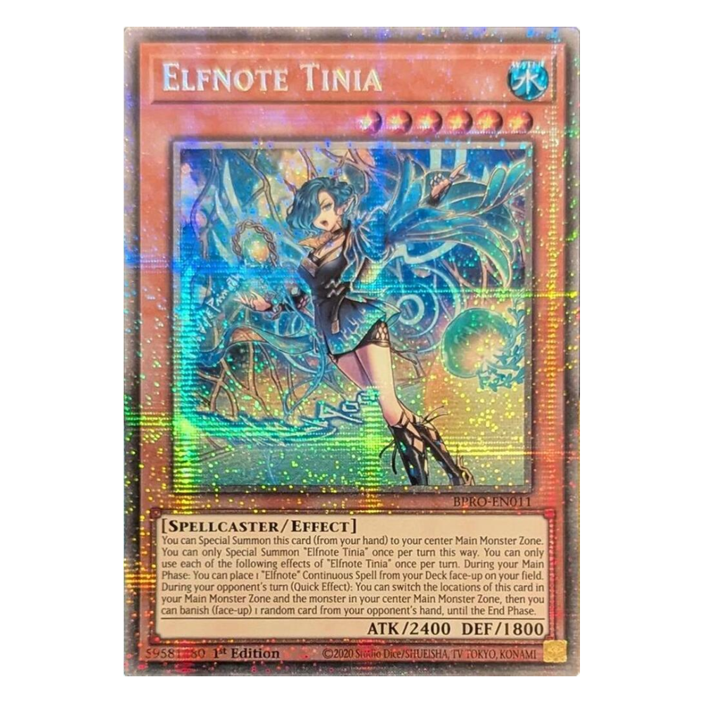 Elfnote Tinia - BPRO-EN011 - Starlight Rare - 1st Edition