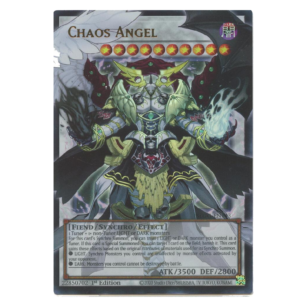 Chaos Angel (Overframe) - BLGG-EN143 - Ultra Rare - 1st Edition