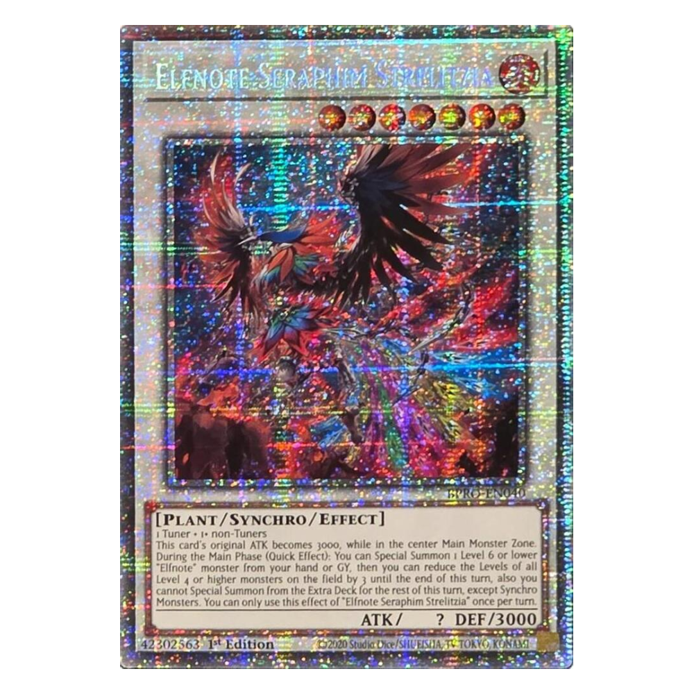 Elfnote Seraphim Strelitzia - BPRO-EN040 - Starlight Rare - 1st Edition