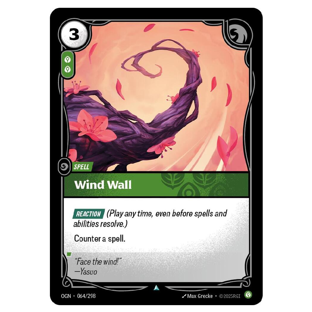 Wind Wall - OGN 064/298 - Uncommon - 1st Edition