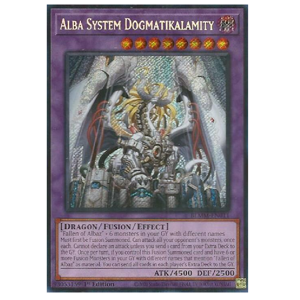Alba System Dogmatikalamity - BLMM-EN011 - Secret Rare - 1st Edition