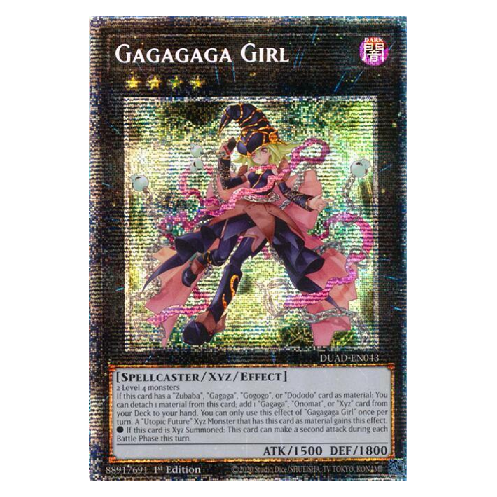 Gagagaga Girl - DUAD-EN043 - Starlight Rare - 1st Edition