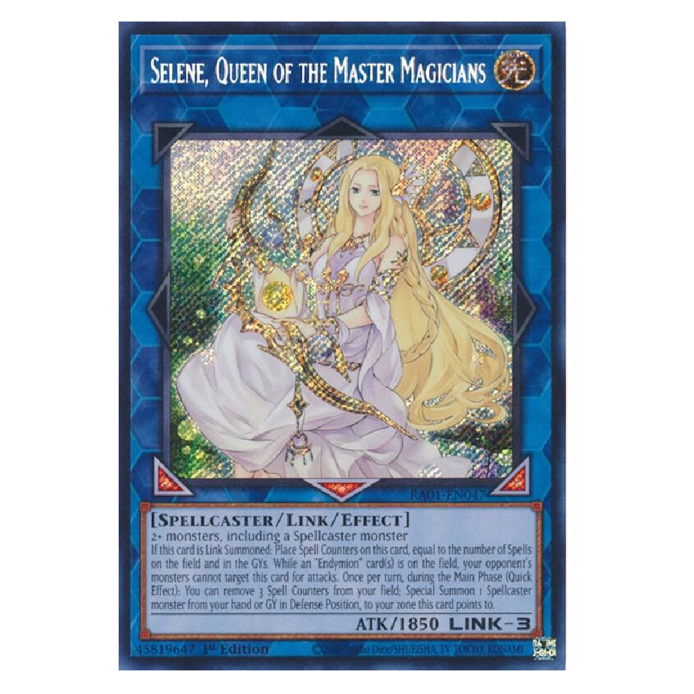 Selene, Queen of Master Magicians - RA01-EN047 - Secret Rare - 1st Edition