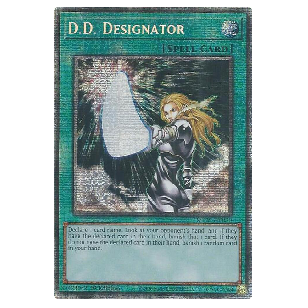 D.D. Designator - MP25-EN020 - Starlight Rare - 1st Edition