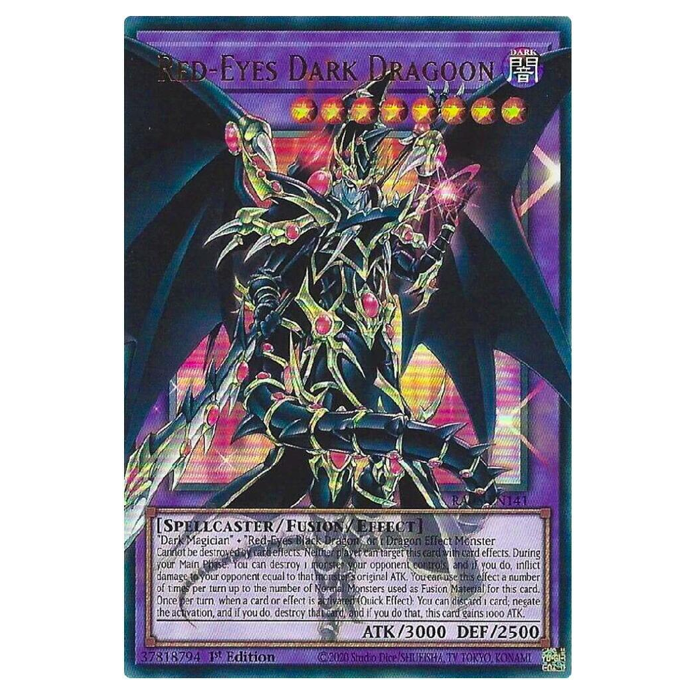 Red-Eyes Dark Dragoon (Overframe) - RA05-EN141 - Ultra Rare - 1st Edition