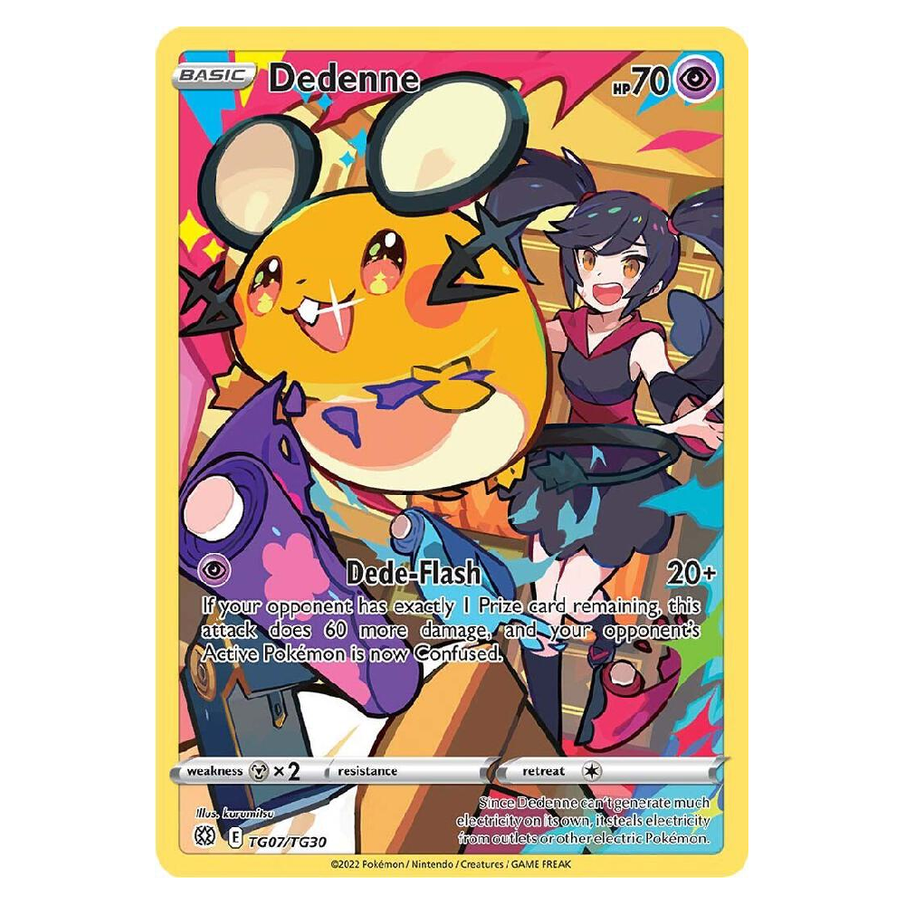 Dedenne - TG07/TG30 - Ultra Rare - 1st Edition