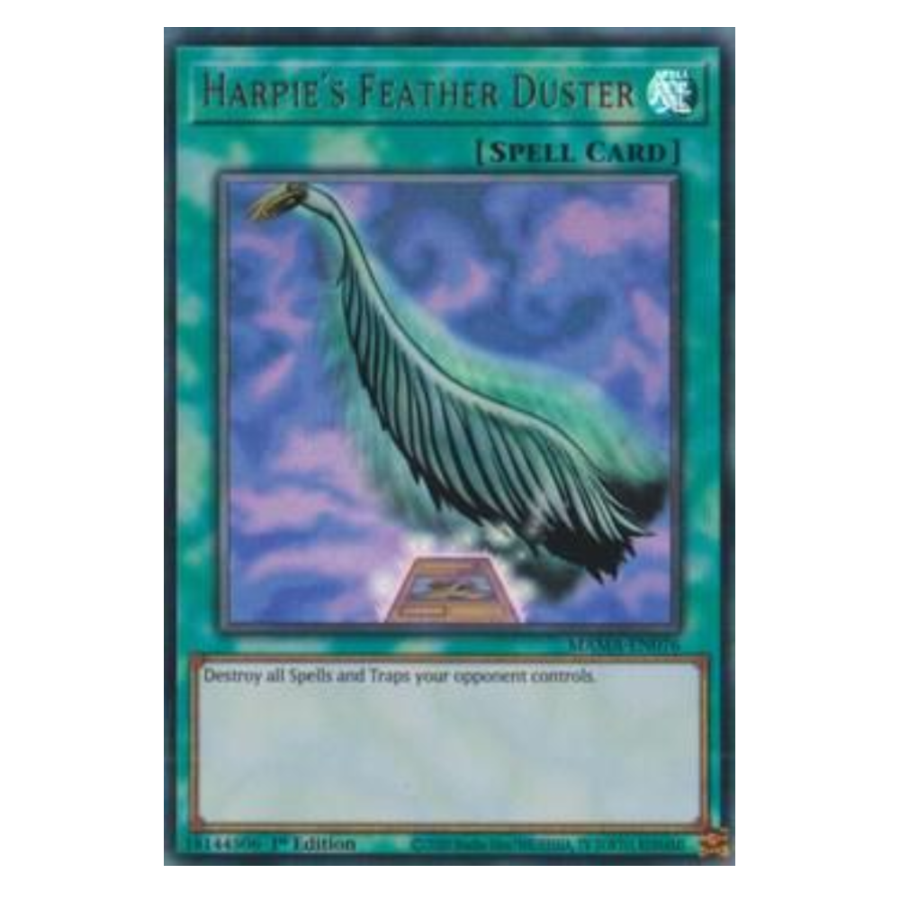 Harpie's Feather Duster - MAMA-EN076 - Ultra Rare - 1st Edition