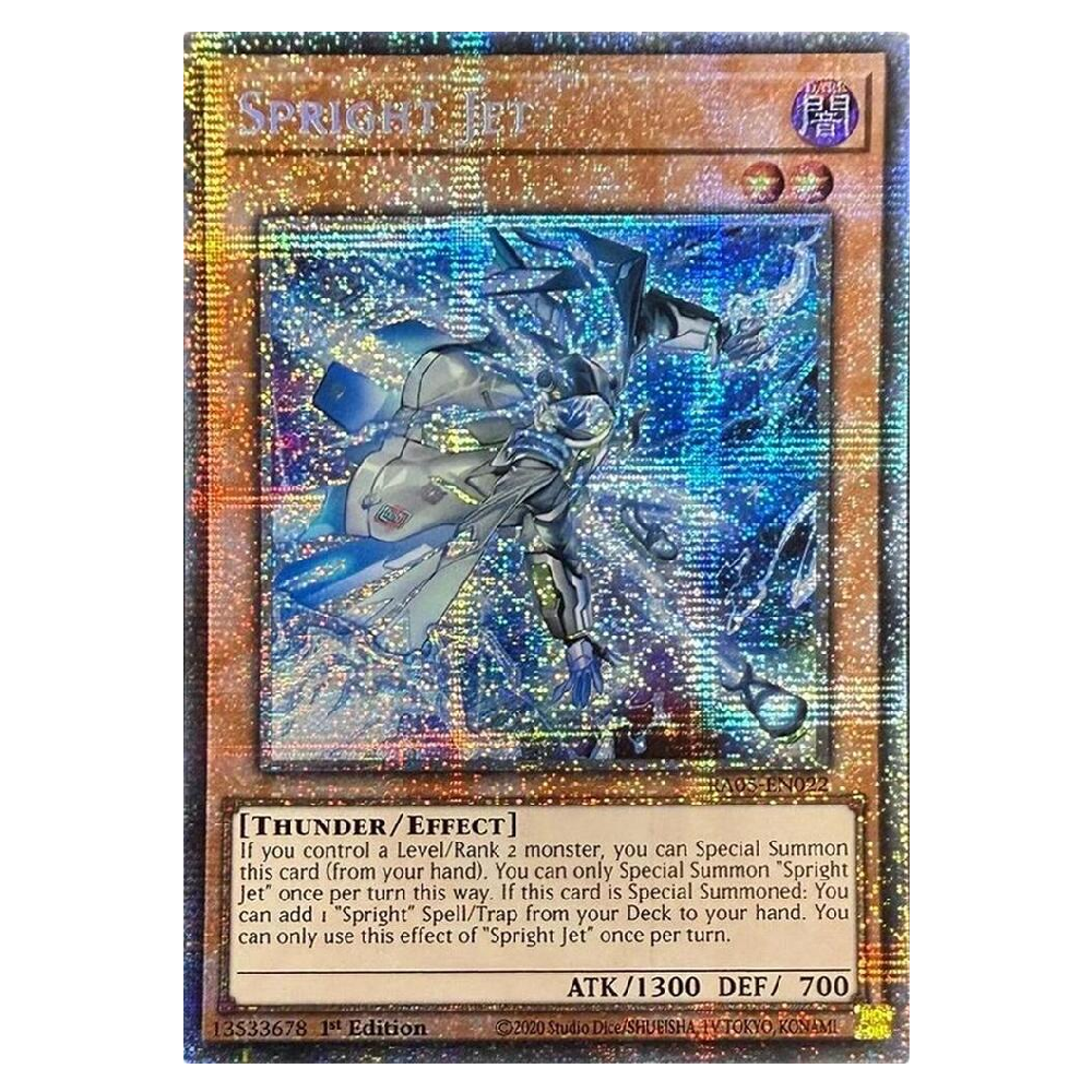 Spright Jet - RA05-EN022 - Starlight Rare - 1st Edition