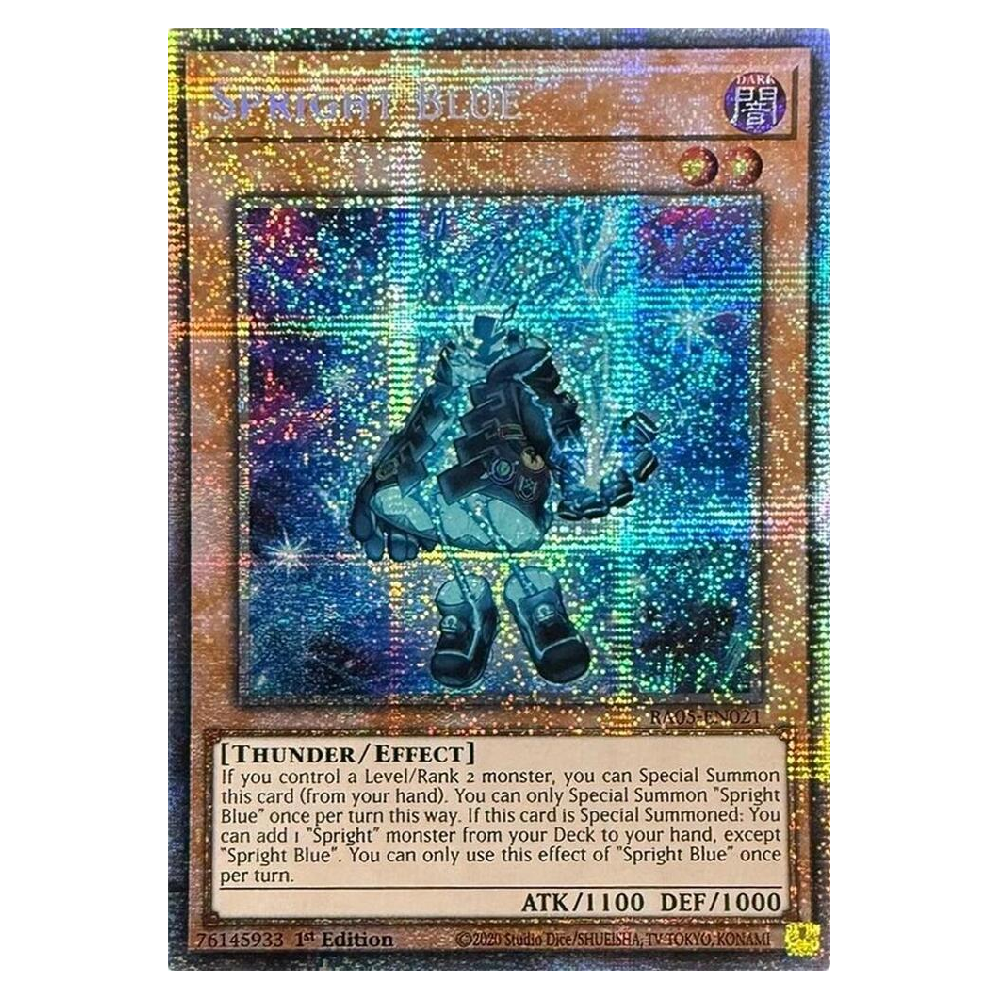 Spright Blue - RA05-EN021 - Starlight Rare - 1st Edition