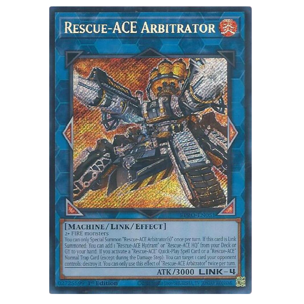 Rescue-ACE Arbitrator - BPRO-EN051 - Secret Rare - 1st Edition