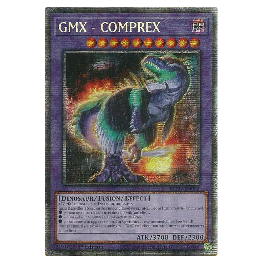 GMX - Comprex - BLZD-EN093 - Starlight Rare - 1st Edition