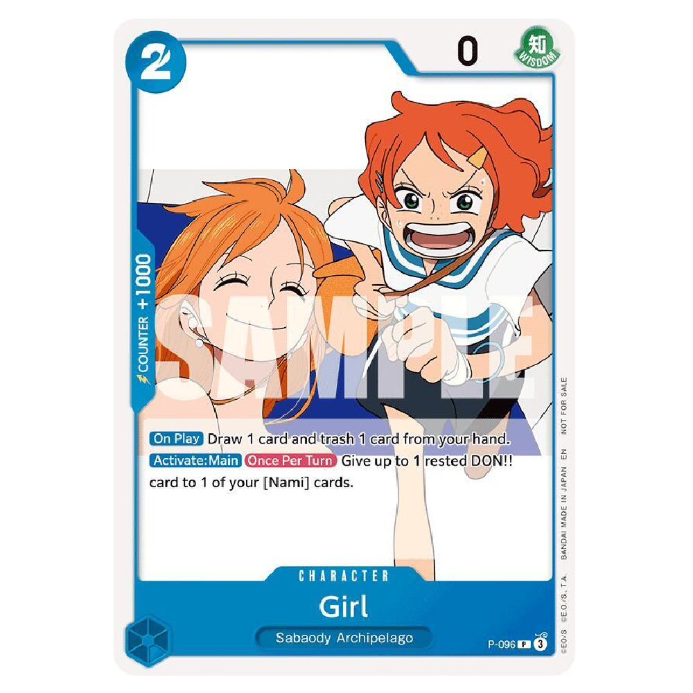 Girl - P-096 - Promo - 1st Edition