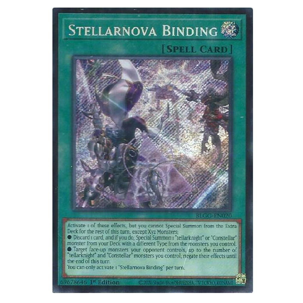 Stellarnova Binding - BLGG-EN020 - Secret Rare - 1st Edition