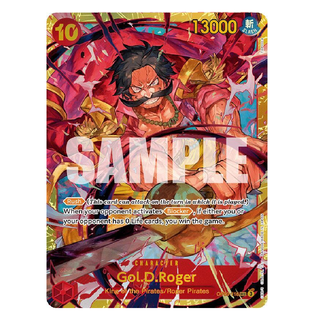 Gol.D.Roger - OP09-118 - Secret Rare -1st