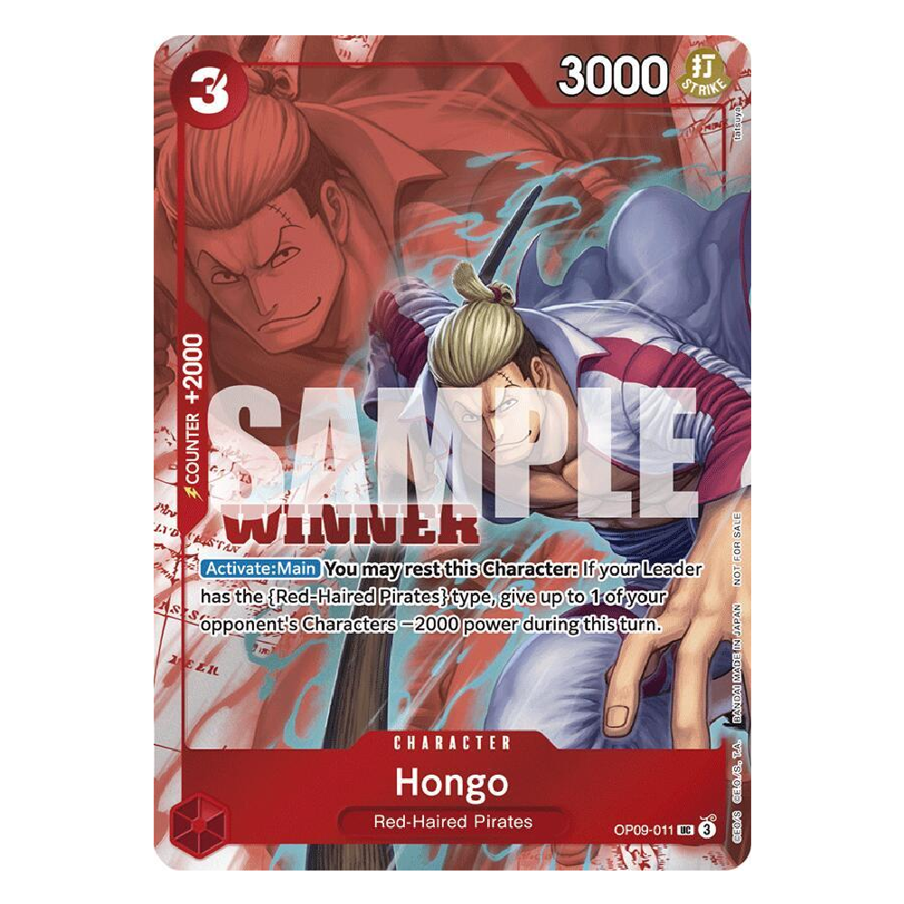 Hongo - OP09-042 - Uncommon - 1st Edition