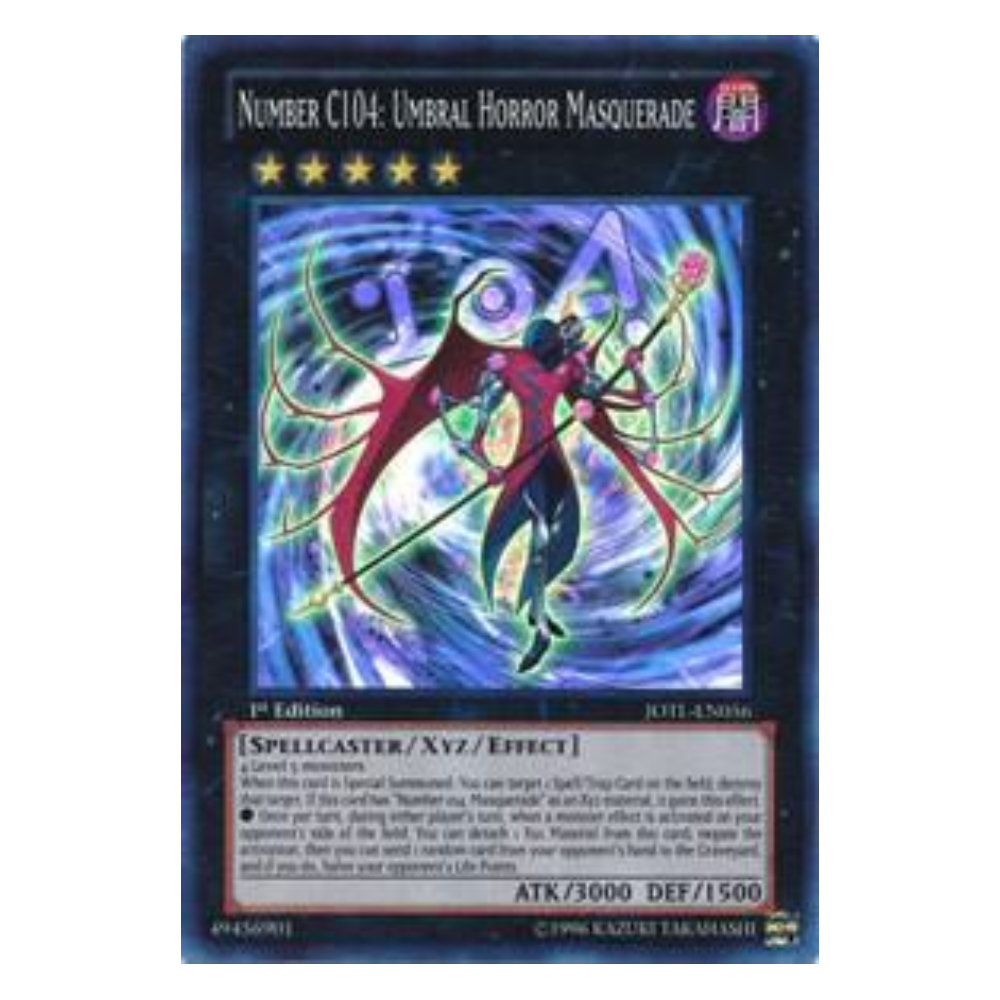 Number C104: Umbral Horror Masquerade - JOTL-EN056 - Super Rare - Unlimited Edition