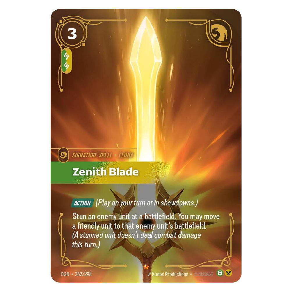 Zenith Blade - OGN 262/298 - Epic - 1st Edition