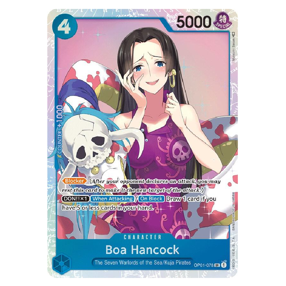Boa Hancock - OP01-078 - SR - 1st Edition