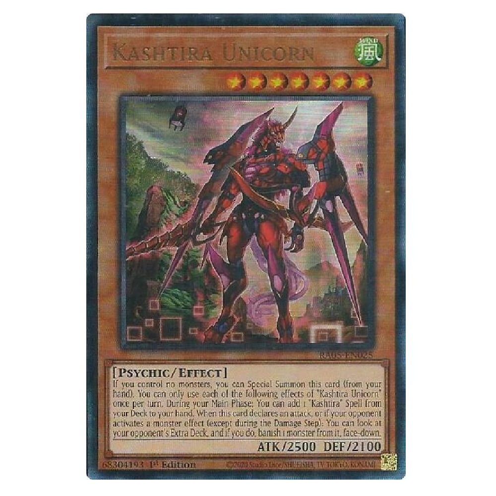 Kashtira Unicorn - RA05-EN025 - Ultimate Rare - 1st Edition