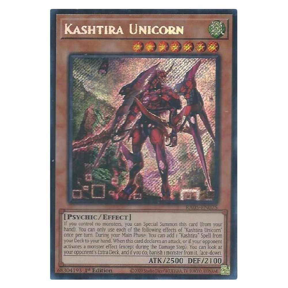 Kashtira Unicorn - RA05-EN025 - Secret Rare - 1st Edition