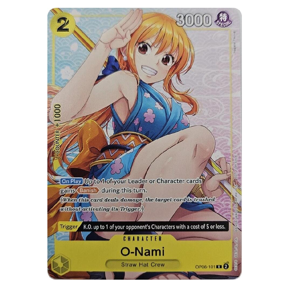 O-Nami (Welcome Pack Vol.2) - OP06-101 - R - 1st Edition