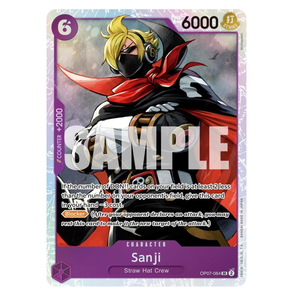 Sanji - OP07-064 - SR - 1st Edition
