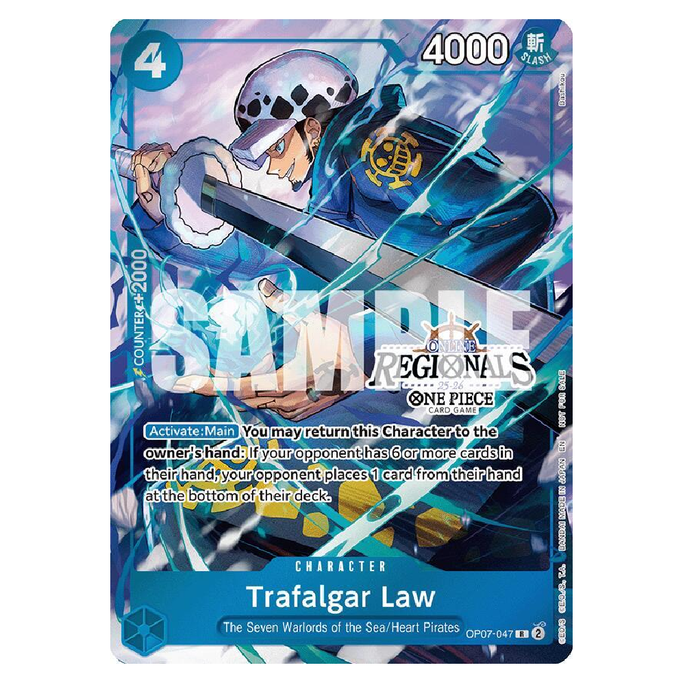Trafalgar Law (Online Regional Participation Pack 2025 Vol.2) - OP07-047 - R - 1st Edition