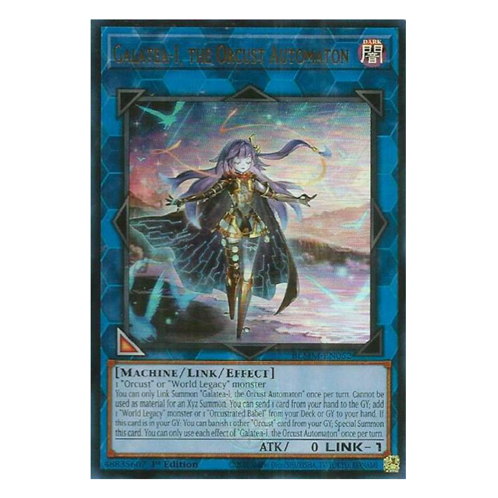 Galatea-I, the Orcust Automation - BLMM-EN052 - Ultra Rare - 1st Edition