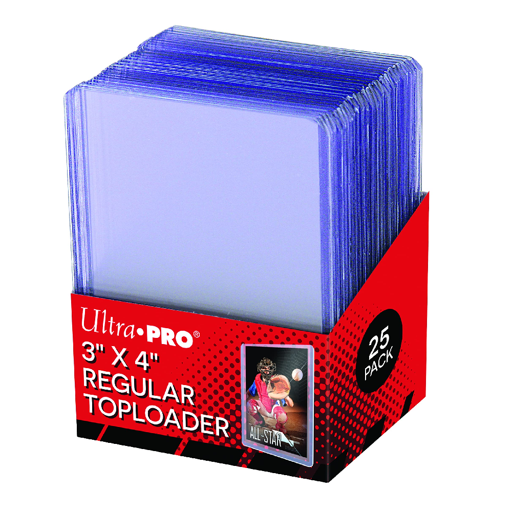 Ultra Pro - Toploaders (25 CT) - Regular Size (3" by 4")