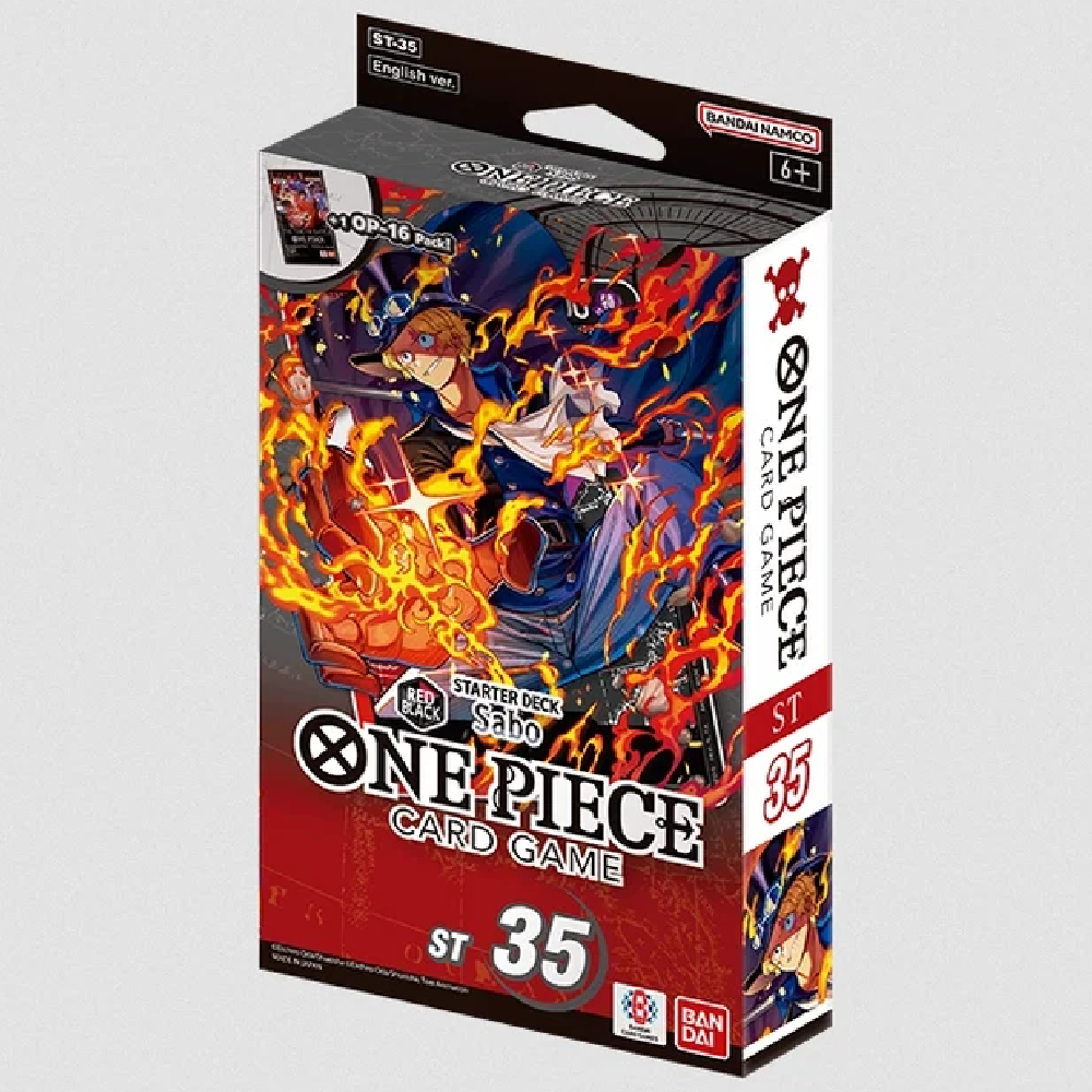 One Piece - Starter Deck - ST35: RED/BLACK Sabo