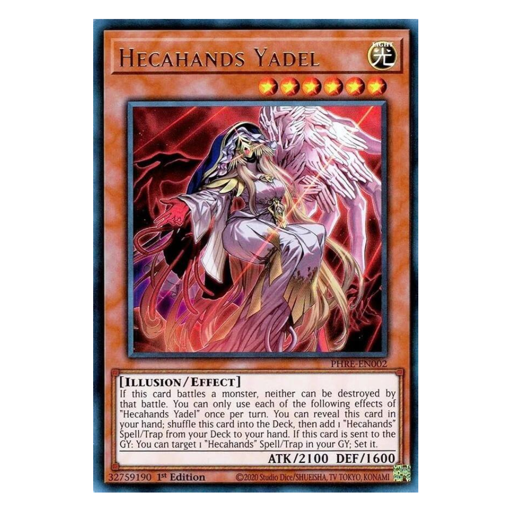 Hecahands Yadel - PHRE-EN002 - Ultra Rare - 1st Edition