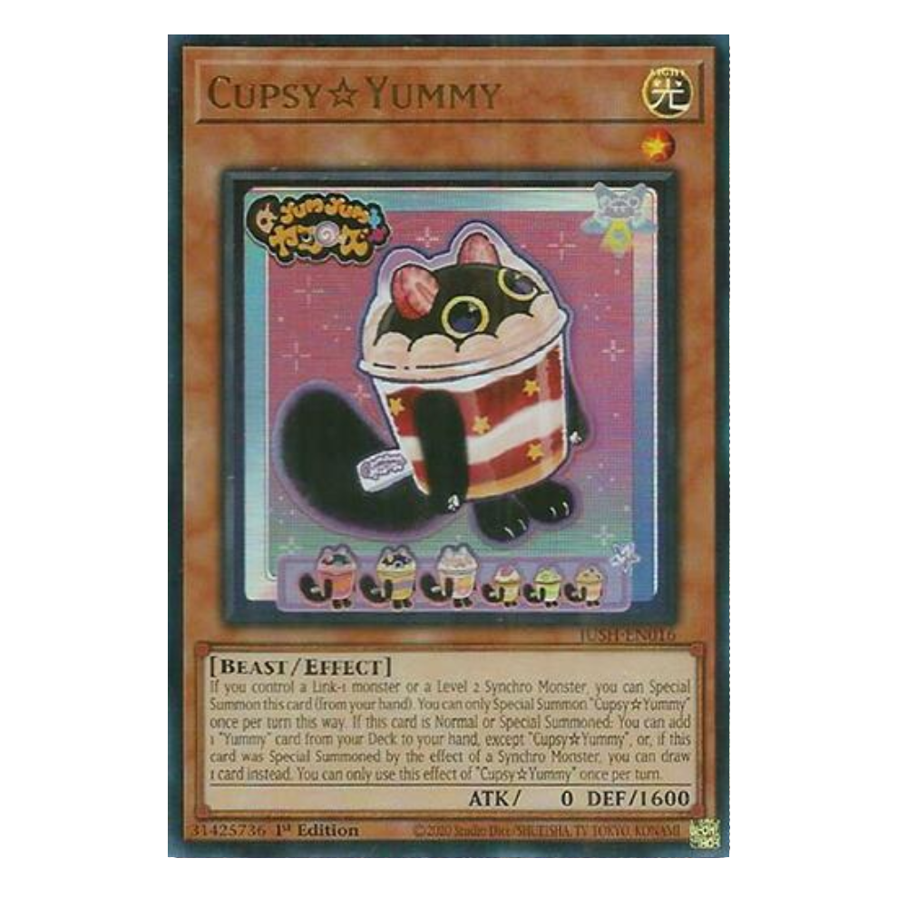 Cupsy Yummy - JUSH-EN016 - Ultra Rare - 1st Edition