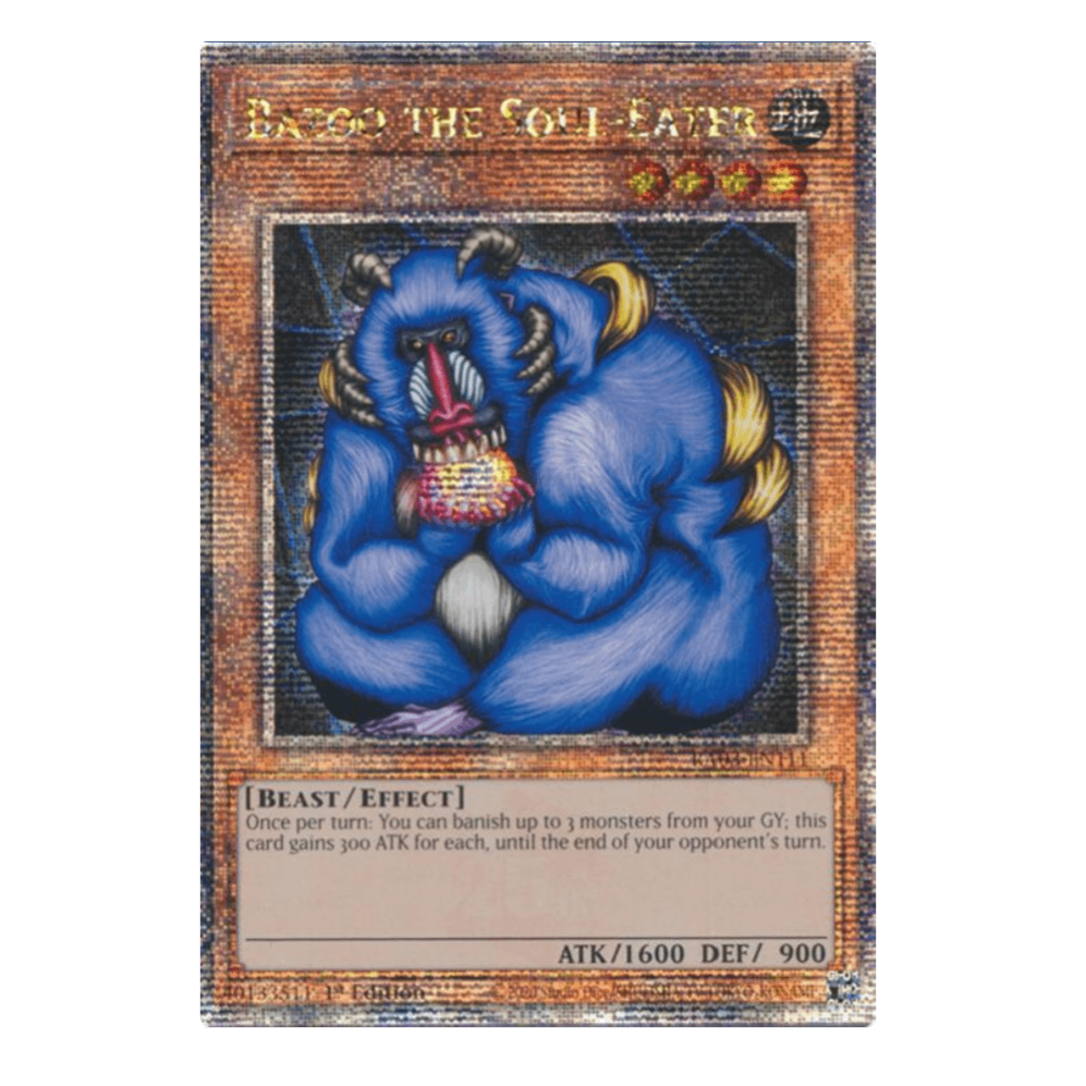 Bazoo the Soul-Eater - RA03-EN111 - Quarter Century Secret Rare - 1st Edition