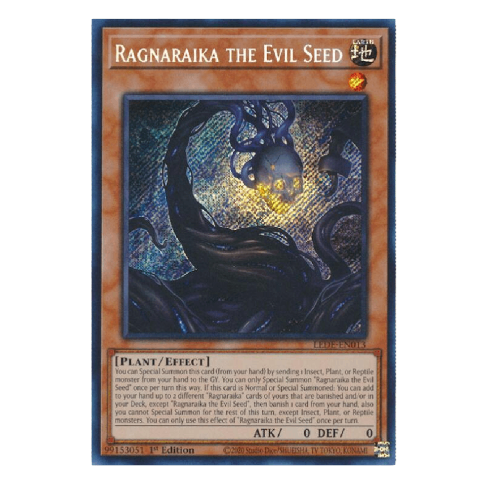 Ragnaraika the Evil Seed - LEDE-EN013 - Secret Rare - 1st Edition