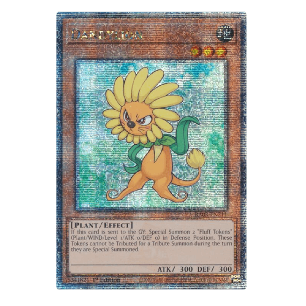 Dandylion - RA03-EN211 - Quarter Century Secret Rare - 1st Edition
