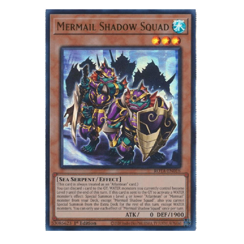 Mermail Shadow Squad - ROTA-EN018 - Ultra Rare - 1st Edition