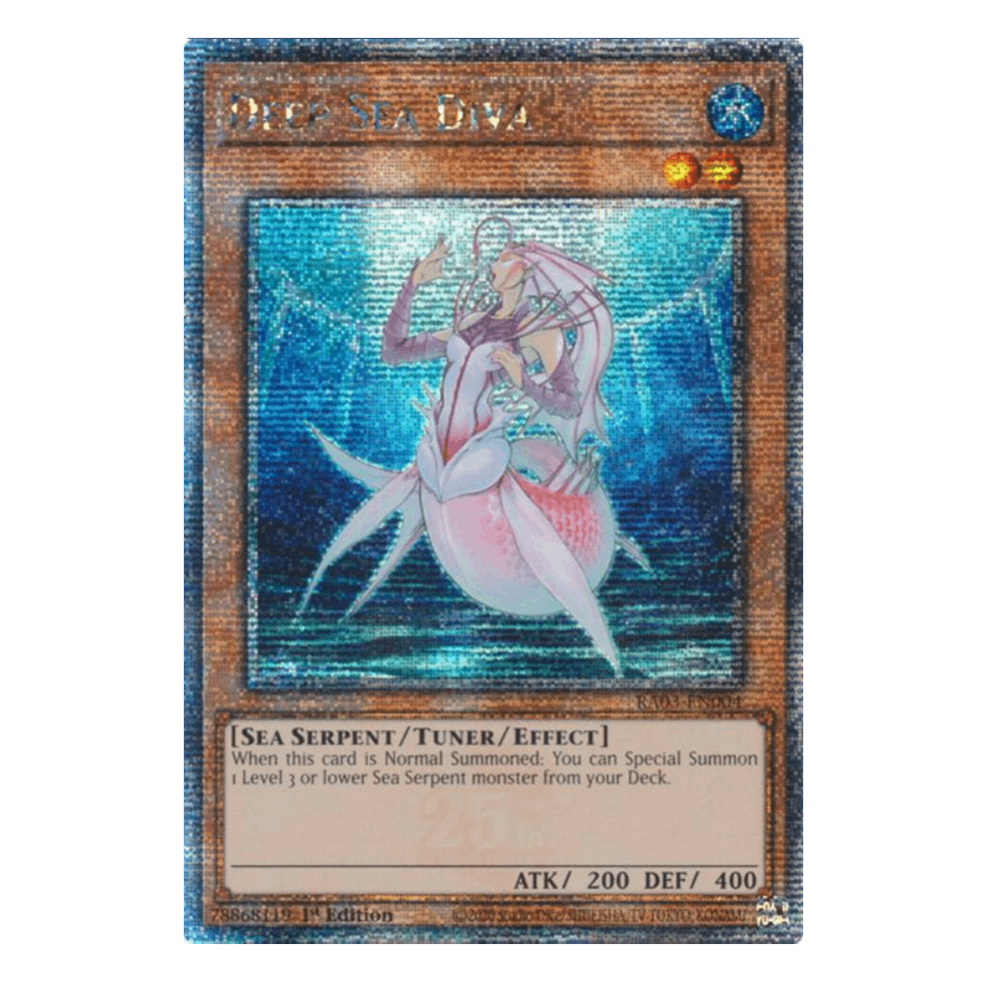Deep Sea Diva - RA03-EN004 - Quarter Century Secret Rare - 1st Edition