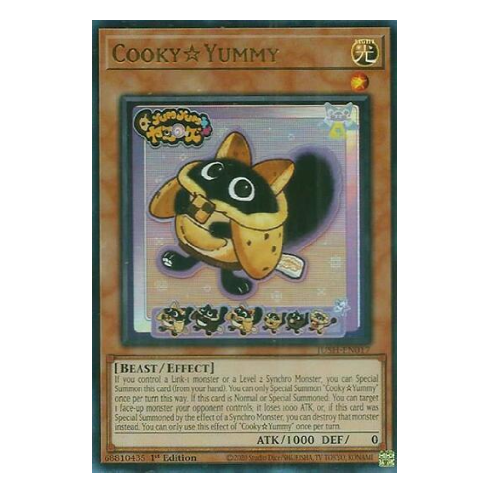 Cooky Yummy - JUSH-EN017 - Ultra Rare - 1st Edition