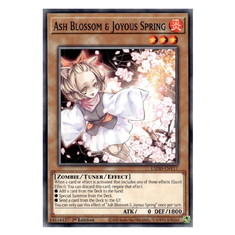Ash Blossom & Joyous Spring - L5DD-ENC09 - Common - 1st