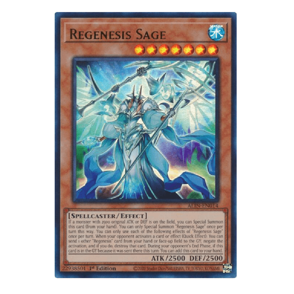 Regenesis Sage - ALIN-EN014 - Ultra Rare - 1st Edition