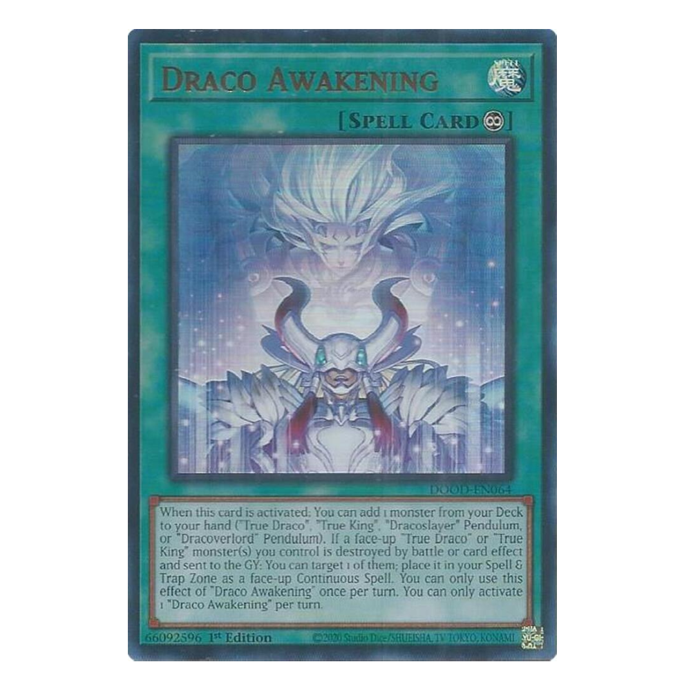 Draco Awakening - DOOD-EN064 - Ultra Rare - 1st Edition